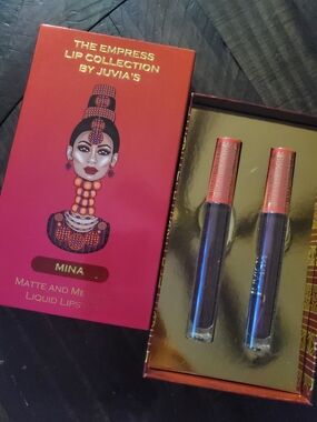 Juvia's Place Mina Liquid Lipstick Duo - Deep Plum